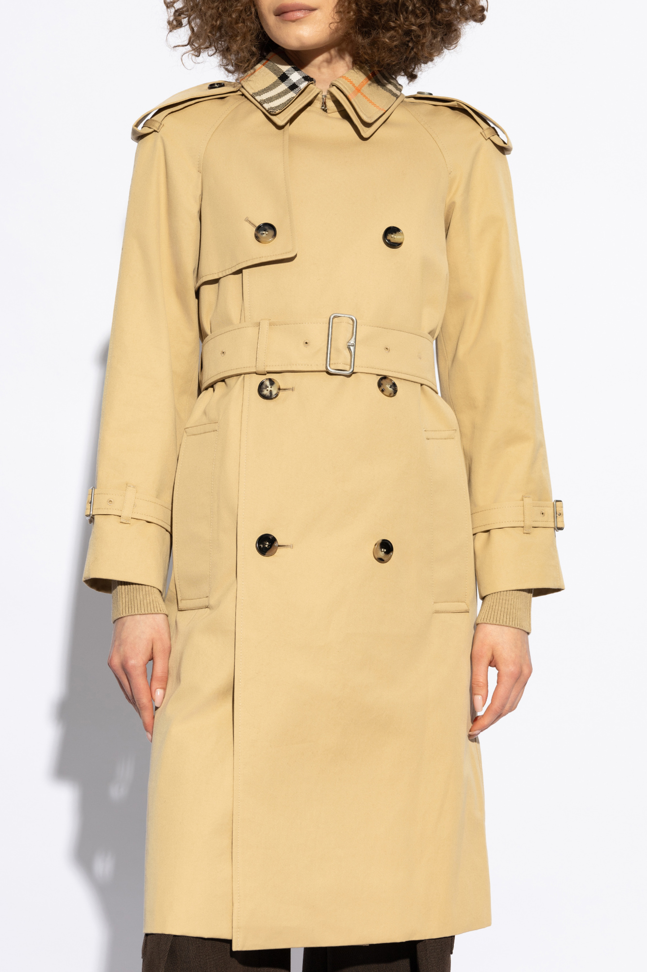 トレンチコート Burberry SS25 Beige cotton trench coat (8094940 B8626) Beige Cotton trench coat Burberry - Vitkac AS